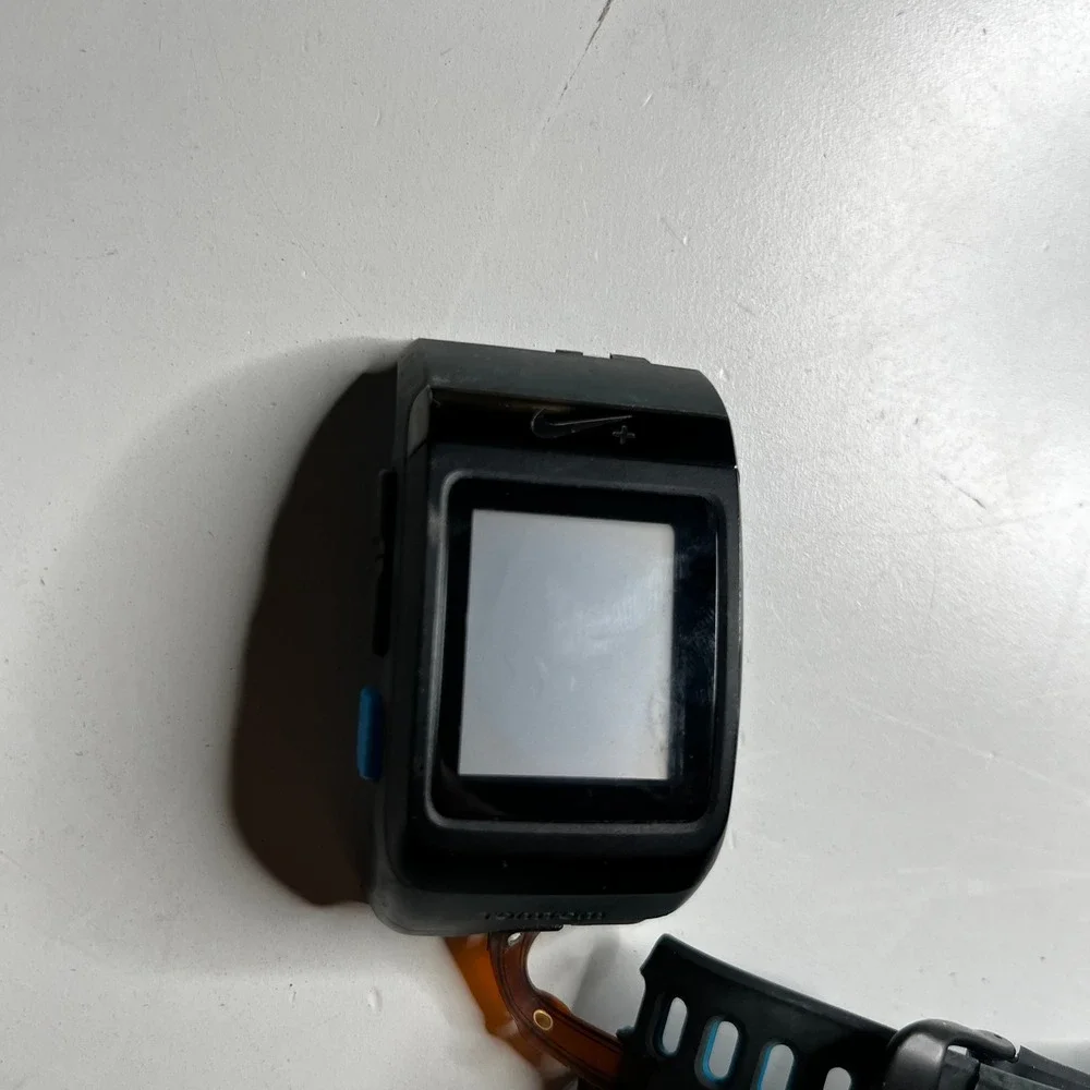 Nike+ SportWatch GPS TomTom Black Blue WM0097 For Parts Repair